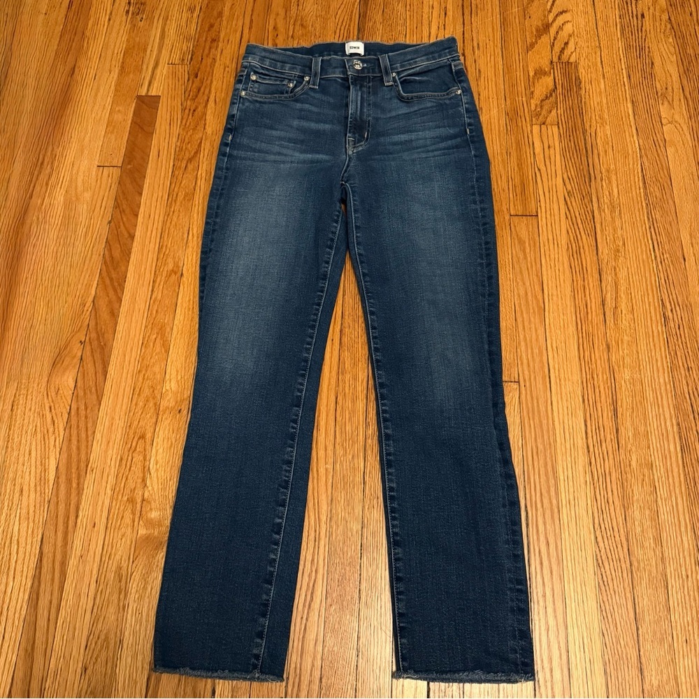 Edwin Straight Leg Raw Hem Jeans